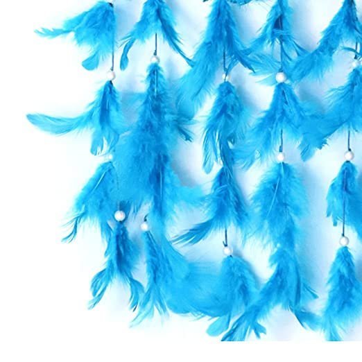 RPH Handicrafts Dream Catcher | Best for Bedroom Wall, Room Hanging, Wall Decor, Gift and Decoration Size 20 x 65 cm (Blue) - Image 2