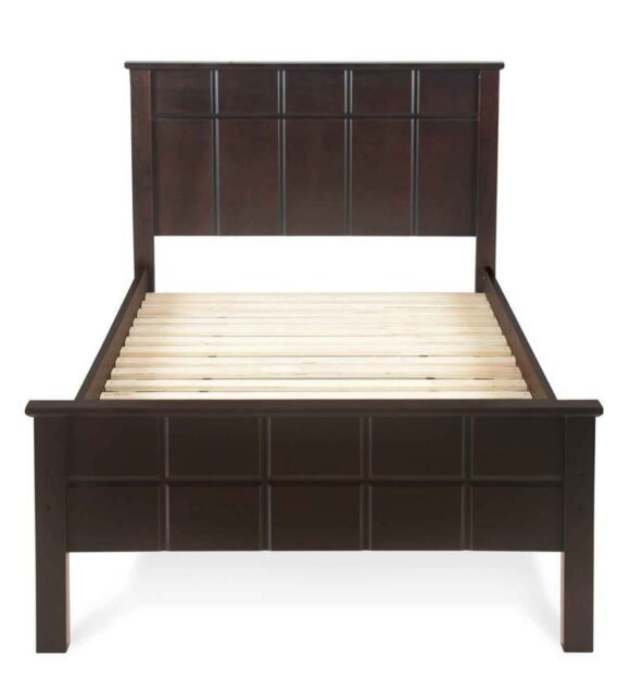 Cipher Single Bed Without Storage In Espresso Finish - Image 4