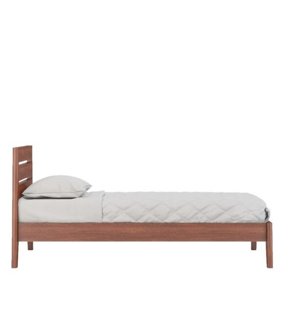 Leeds Single Bed in Dark Oak Finish - Image 5